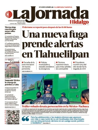 La Jornada Hidalgo | 28 de enero de 2026