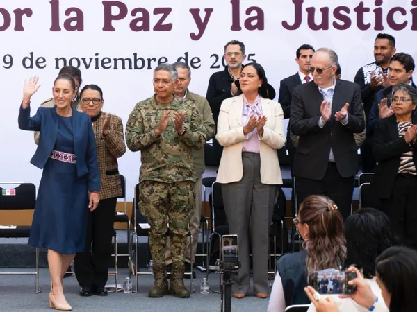Claudia Sheinbaum anunció el Plan Michoacán por la Paz y la Justicia, una estrategia con más de 57 mil mdp para fortalecer la seguridad y el bienestar.