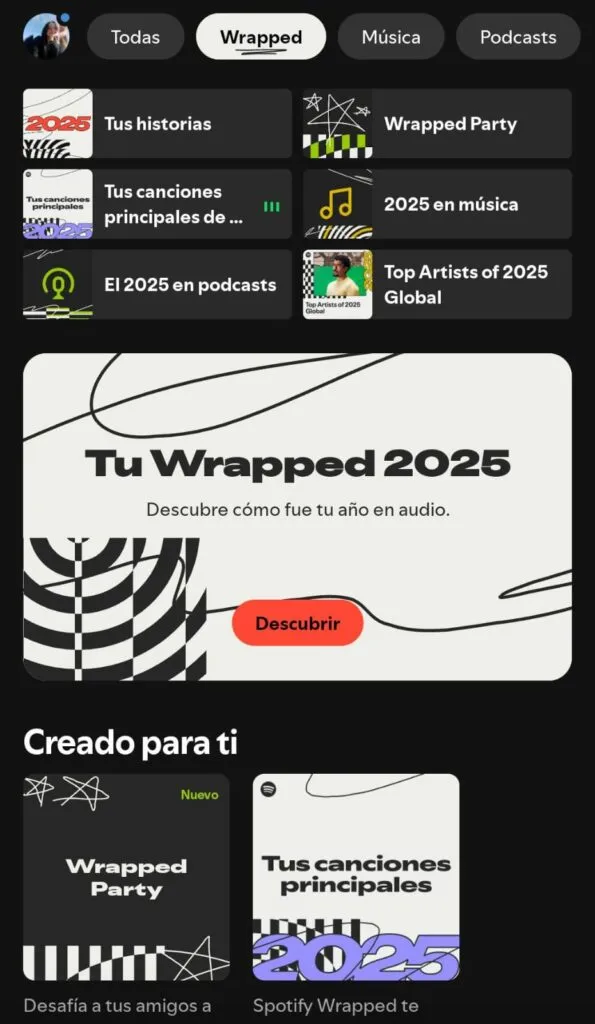 ¿No encuentras tu Spotify Wrapped 2025? Aquí te decimos cómo verlo