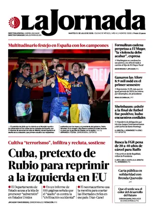 La Jornada | 21 de julio de 2026