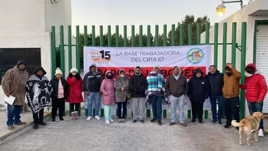 Docentes del CBTa 67 mantienen paro laboral en Ixmiquilpan.
