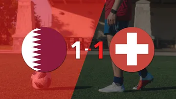 Mundial 2026: En el estadio San Francisco, Suiza igualó 1-1 con Catar