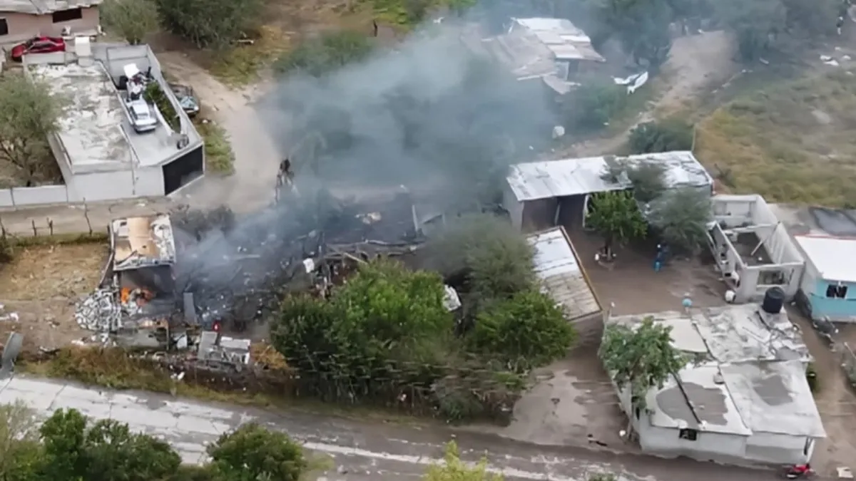 Explosión en polvorín