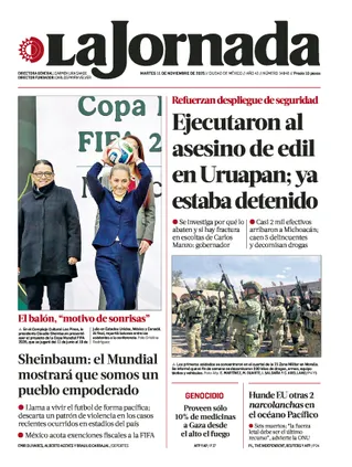 La Jornada | 11 de noviembre de 2025