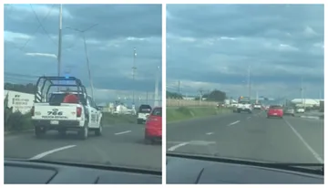 Ataque armado desata persecución en Hidalgo: roban una patrulla y huyen tras provocar accidentes