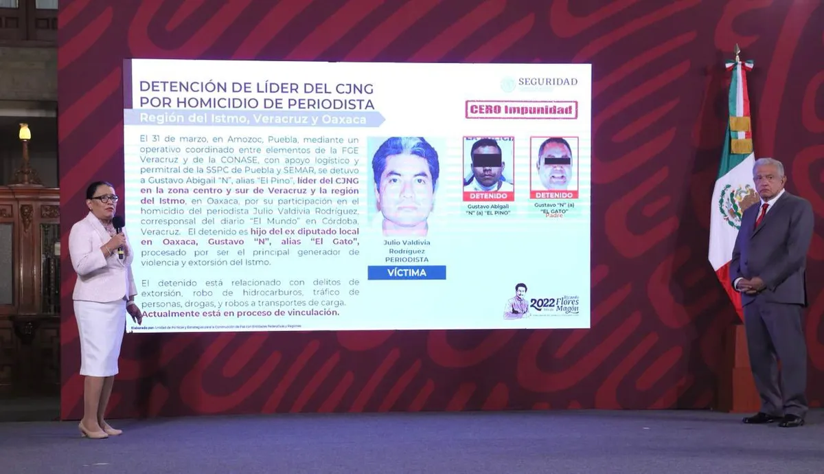 Presentan avances en seis casos de homicidios de periodistas