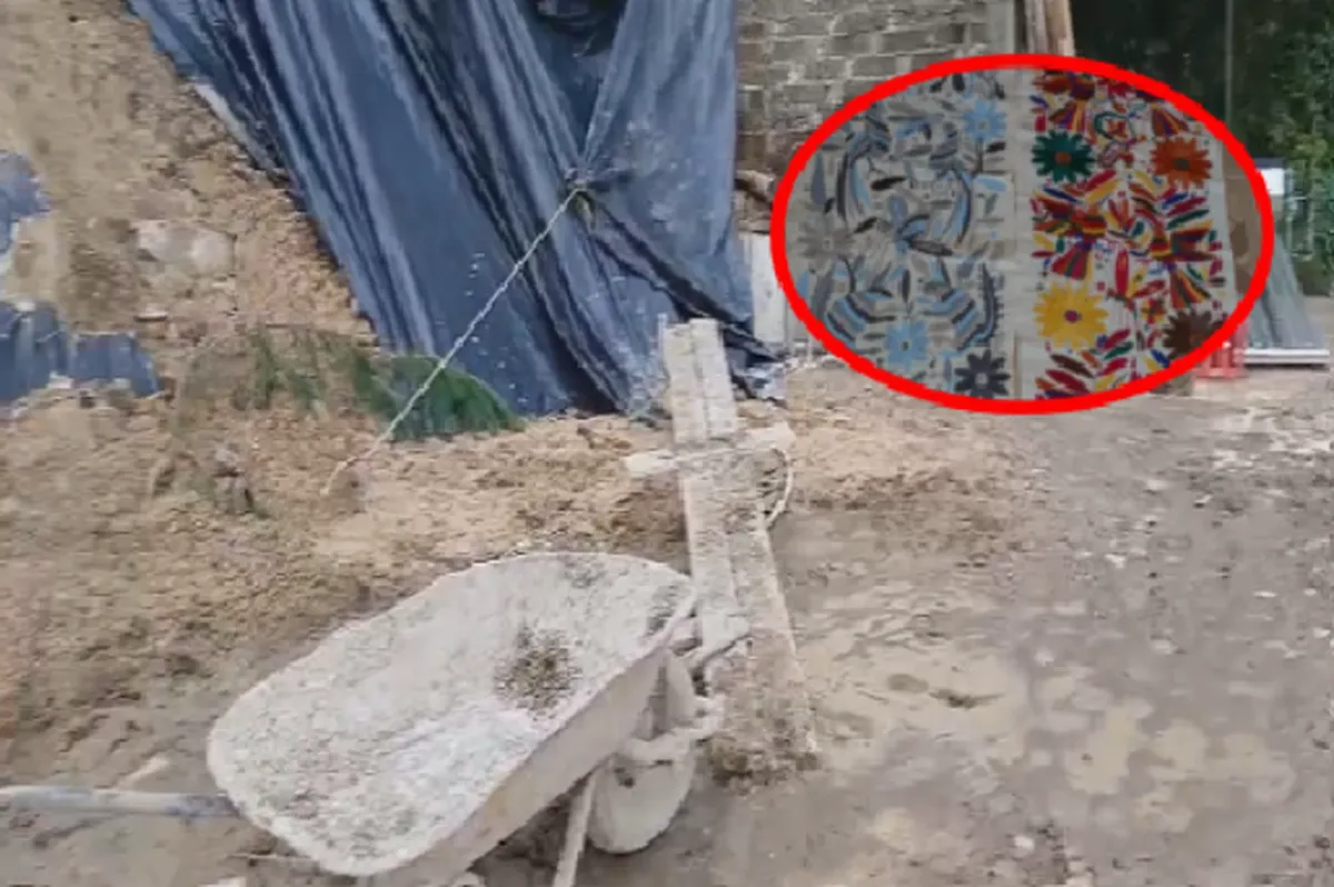 Familia artesana de Tenangos intenta rescatar su taller en El Damo devastado por Priscilla