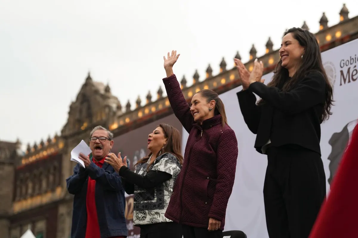 Sheinbaum encabeza entrega gratuita de millones de libros de texto
