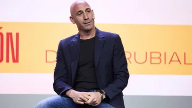 Foto de Luis Rubiales, quien dimitirá como presidente de la RFEF tras la polémica con Jenni Hermoso.