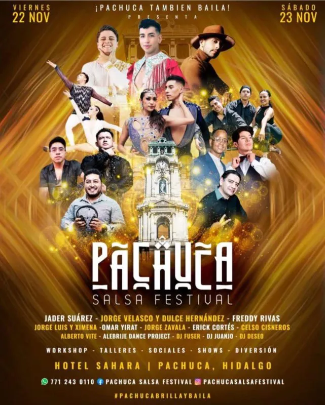 ¡Prepárate para el Pachuca Salsa Festival 2024! No te lo pierdas