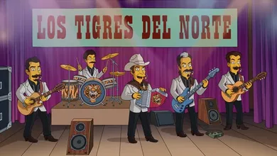 Los Tigrres del Norte en Los Simpson