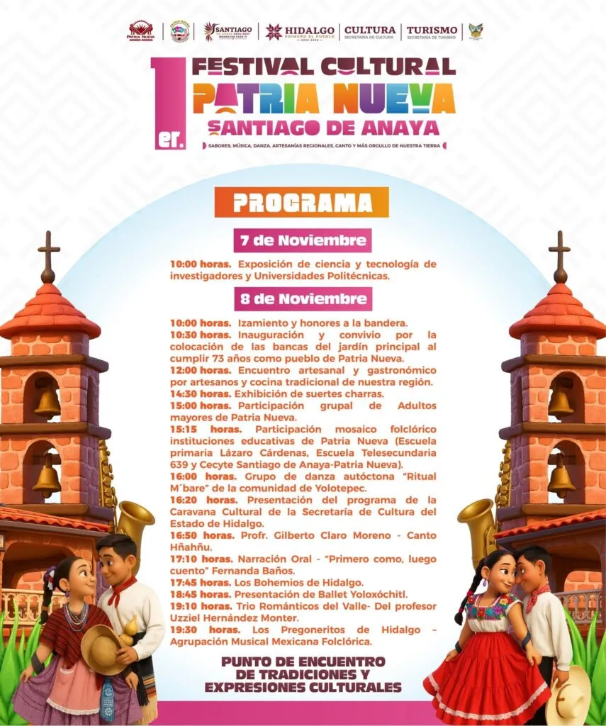 Lo que no te puedes perder del Festival Cultural Patria Nueva 2025