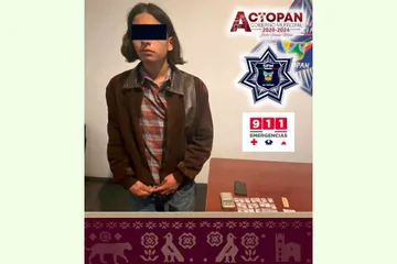 Detienen a hombre con 21 paquetes de ‘cristal’ en Actopan