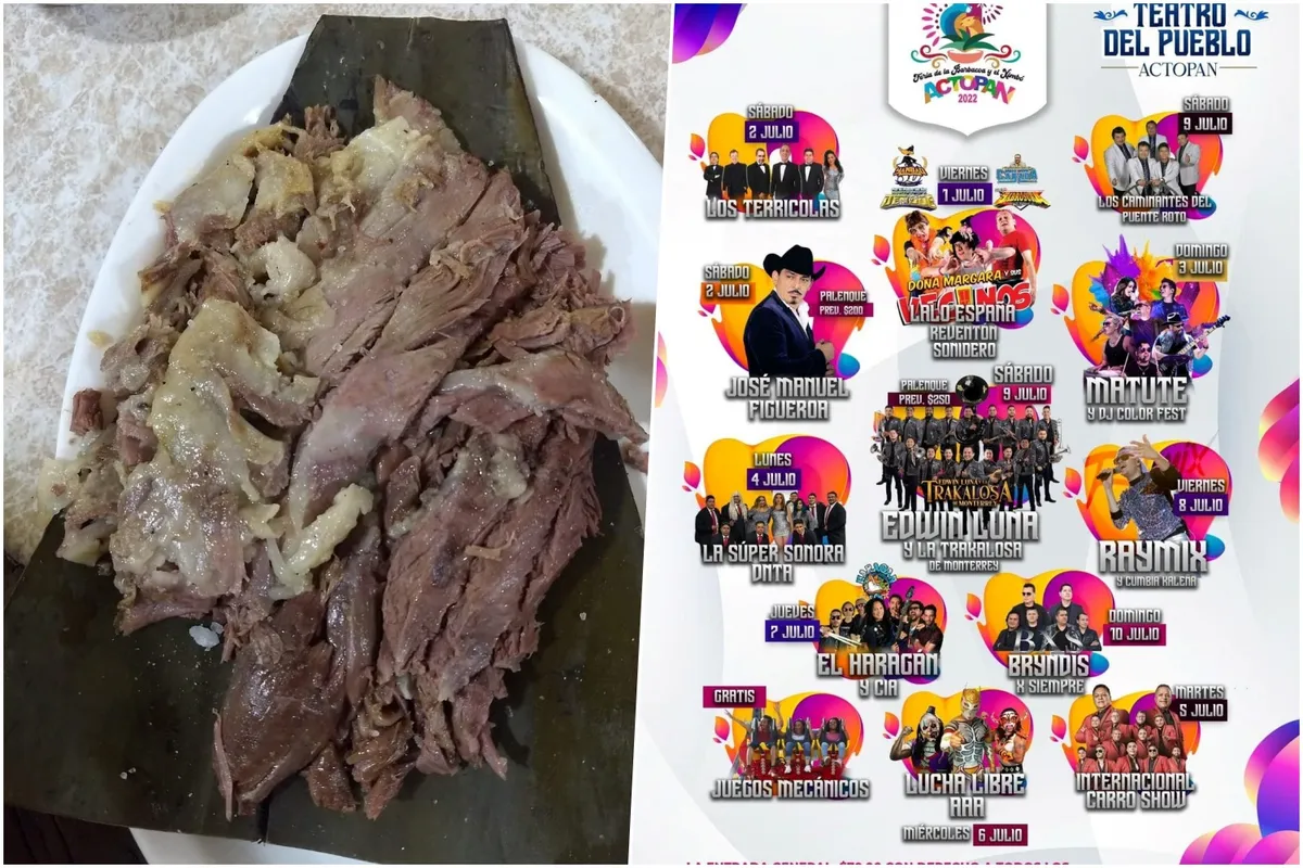 Feria Actopan Hidalgo 2022: regresa el festival de la barbacoa