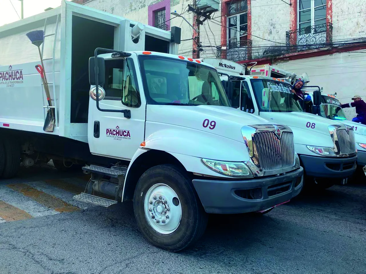 Pachuca moderniza sistema para recolección de basura