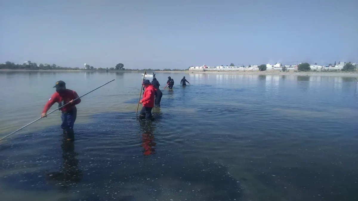Fallece sujeto ahogado en presa el manantial de Tizayuca