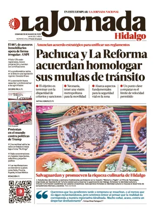 La Jornada Hidalgo | 29 de marzo de 2026