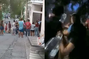 peleas tras escasez de agua en Monterrey 2022