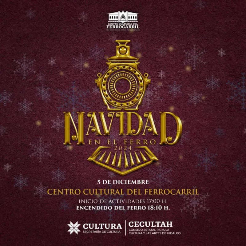 Disfruta de la magia de Navidad en el Centro Cultural del Ferrocarril