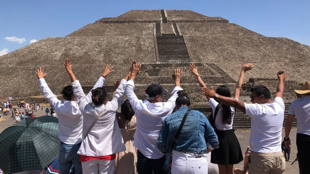 Equinoccio 2023: dan la bienvenida a la primavera en Teotihuacan