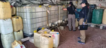 Aseguramiento de hidrocarburo en Alfajayucan