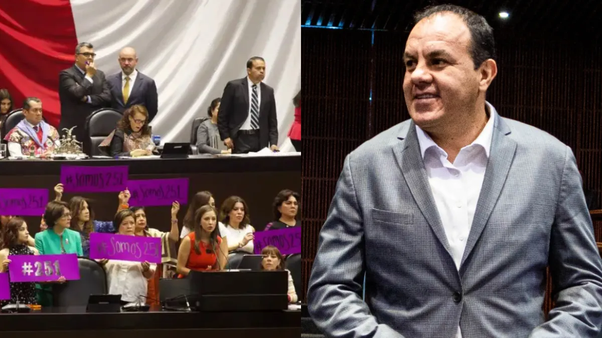 Cuauhtémoc Blanco intervino en la tribuna señalando que está dispuesto de ir a la Fiscalía.