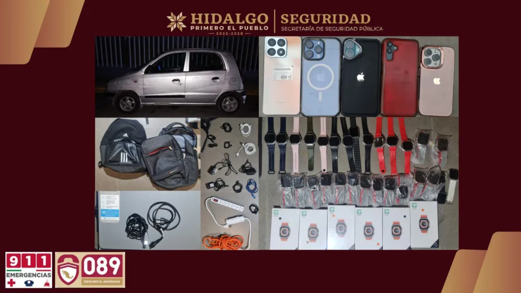 Detienen a presuntos extorsionadores en Hidalgo: así funcionaba el fraude