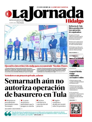 La Jornada Hidalgo | 18 de agosto de 2026