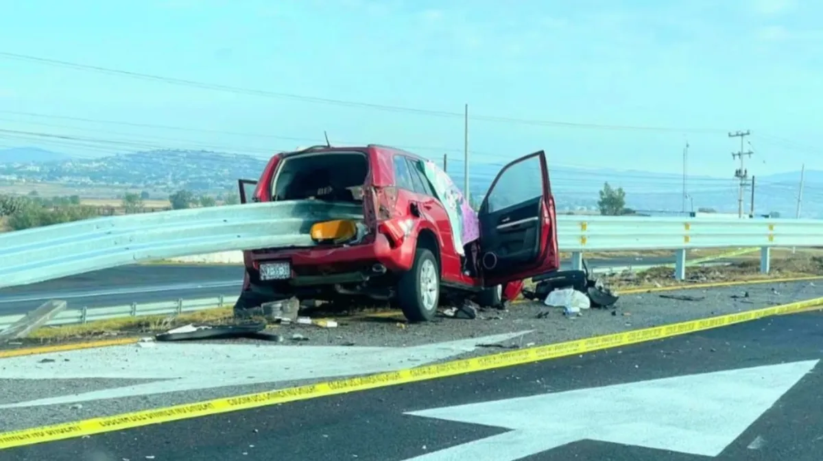 Autopista México-Pachuca: fallece pareja y bebé resulta lesionado tras accidente