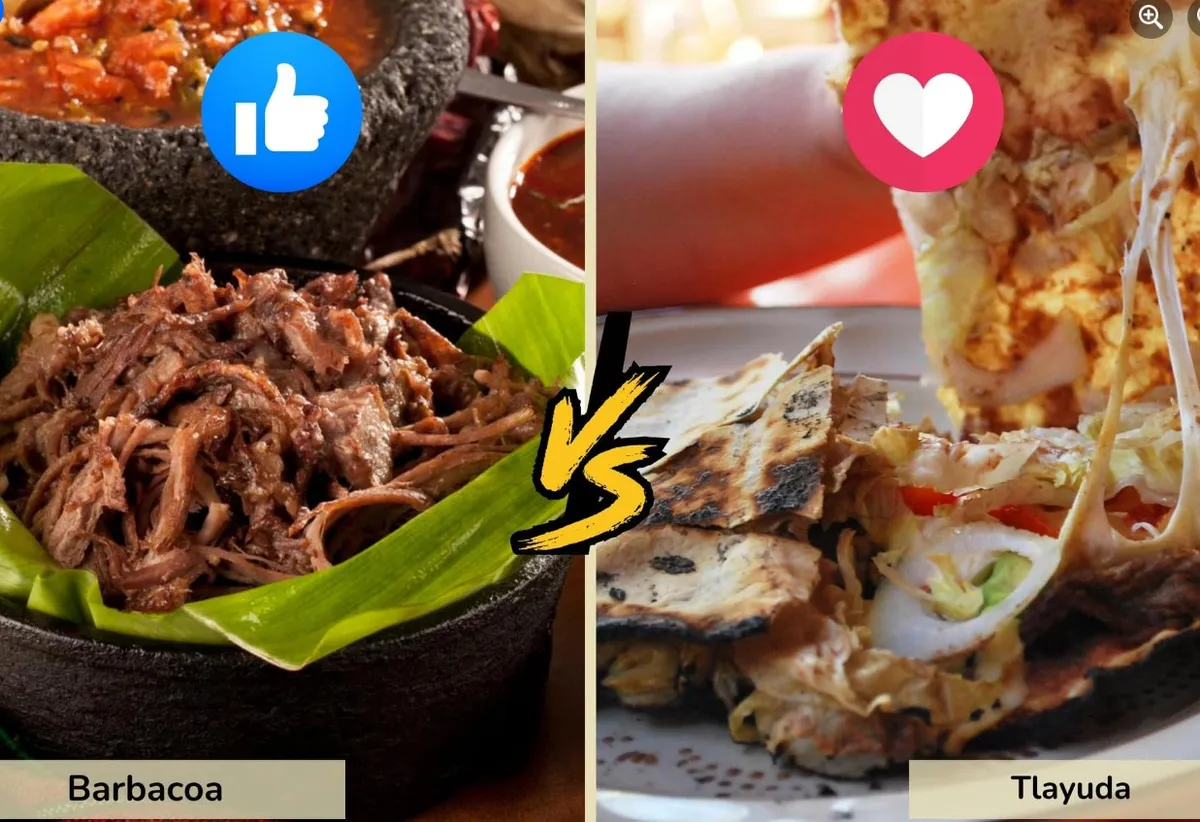 Barbacoa de Hidalgo vs Tlayudas de Oaxaca por el título de platillo favorito