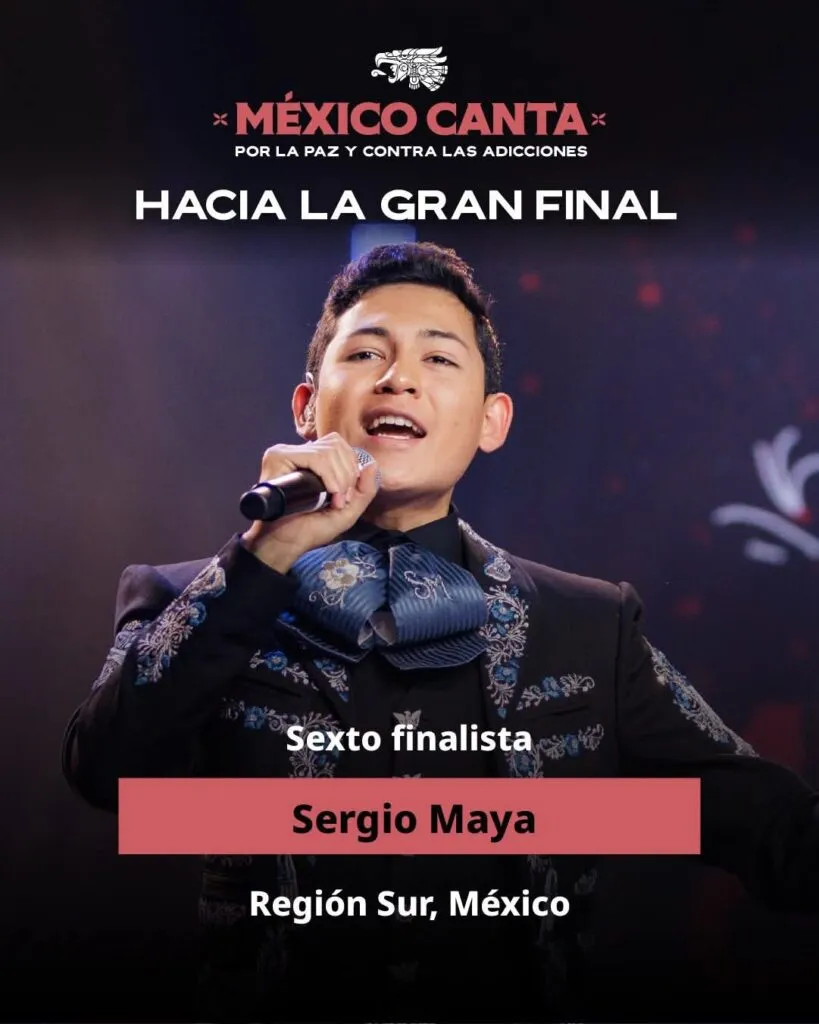Desde Tula, Sergio Maya llega a la final del reality “México Canta”