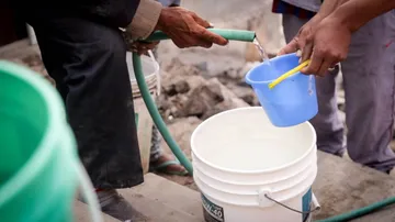Ixmiquilpan: ante escasez de agua, delegados racionan el líquido