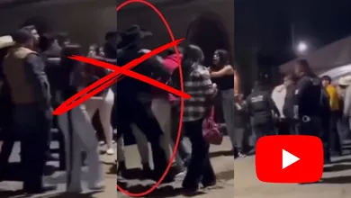 VIDEO viral muestra cómo síndico amenaza de muerte a jóvenes durante feria del municipio de Singuilucan, Hidalgo.