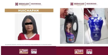 Detienen a mujer por intentar introducir droga al Cereso de Huichapan