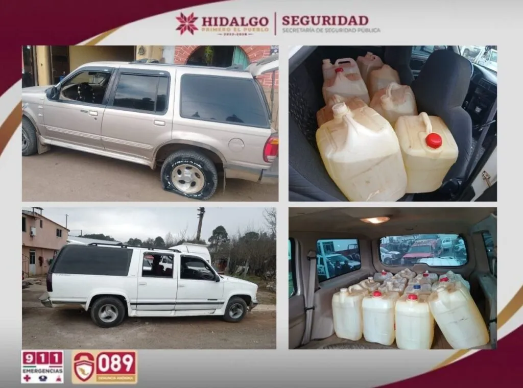 Detienen a seis hombres tras enfrentamiento con policías en Hidalgo