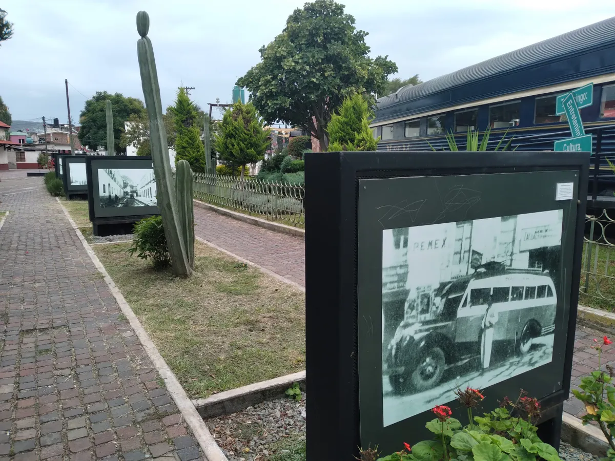 Iluminación temática en la Estación del Ferrocarril de Tulancingo: Buscan atraer turismo durante todo el año