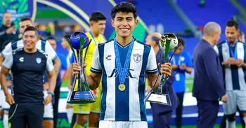 Elias Montiel canterano del Pachuca que jugará en el Atlas