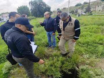 destrucción de un túnel huachicolero en Pachuca.