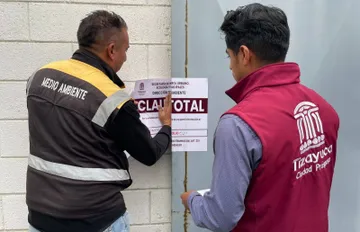 Clausuran descargas ilegales que afectaban la Zona Industrial de Tizayuca