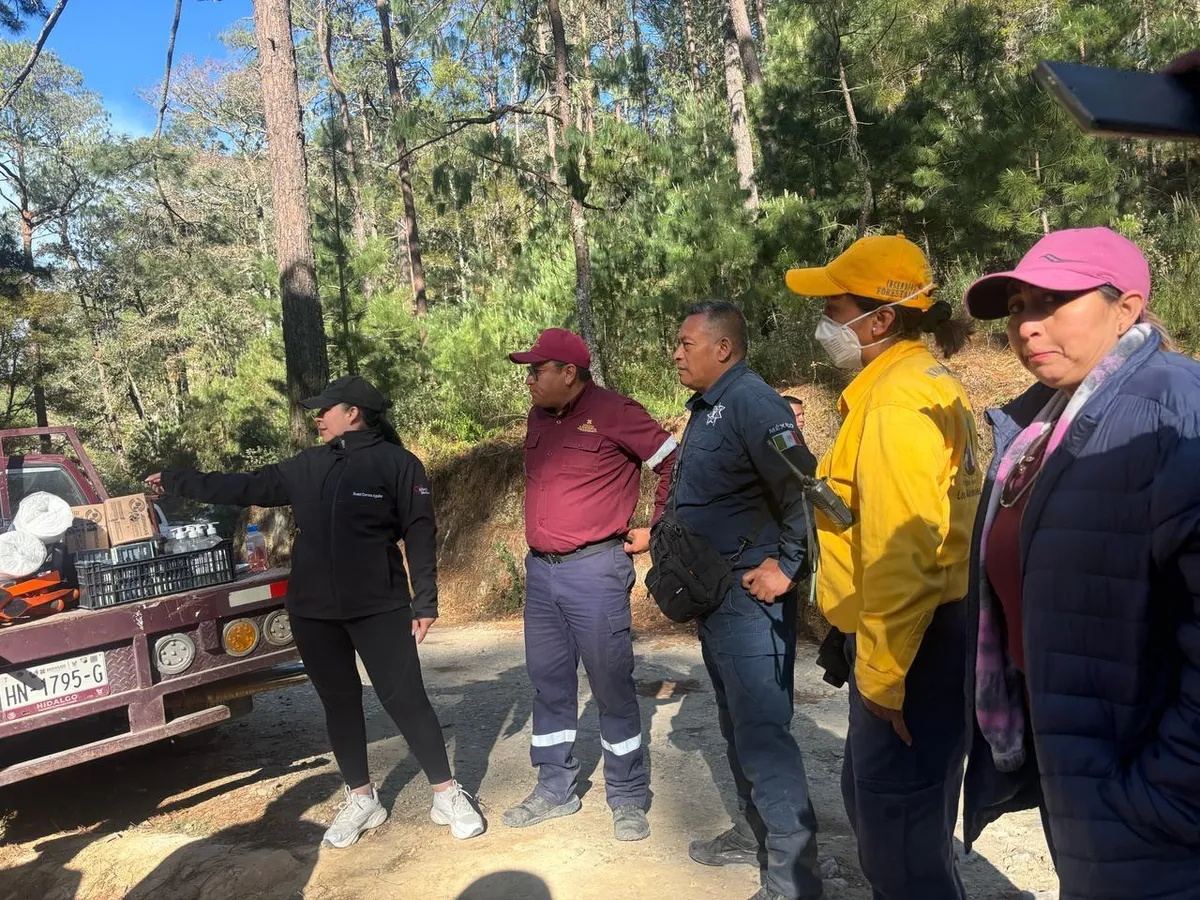 Población demanda apoyo para combatir incendios en Los Mármoles