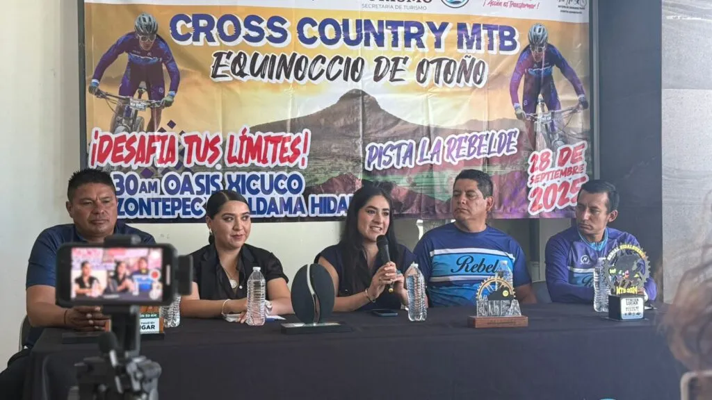 ¡Ciclismo y adrenalina en Tezontepec de Aldama este 28 de septiembre!