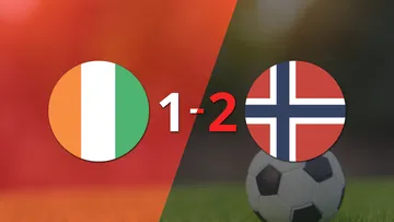 Mundial 2026: Noruega se quedó con el triunfo por 2-1 frente a Costa de Marfil