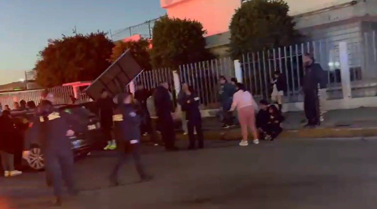 Choque múltiple provoca cierre vial en bulevar Minero de Pachuca