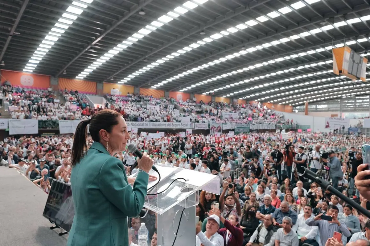 Sindicatos respaldan a Claudia Sheinbaum