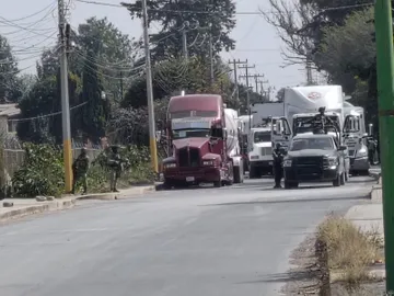 Tlaxcoapan: aseguran pipas y tráileres vinculados a túnel de huachicol
