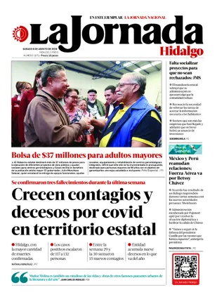 La Jornada Hidalgo | 08 de agosto de 2026
