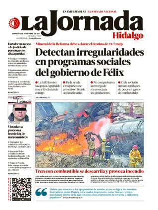 La Jornada Hidalgo | 02 de noviembre de 2025
