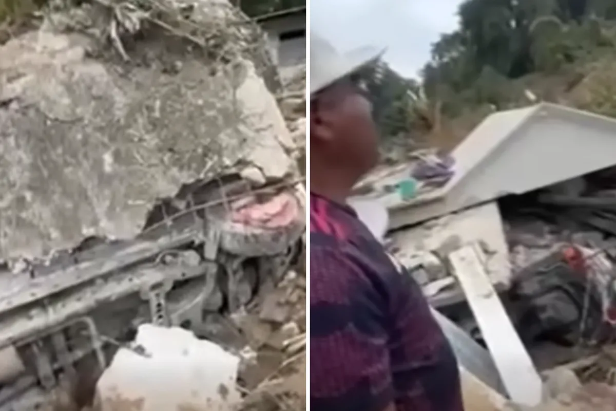 Una familia entera perdió la vida tras un deslave en Tianguistengo, Hidalgo. Solo una pequeña de 5 años logró sobrevivir.