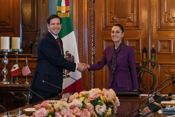 La presidenta Claudia Sheinbaum y el secretario de Estado de EE.UU., Marco Rubio, anunciaron un plan conjunto para reforzar la seguridad fronteriza y combatir a los cárteles.