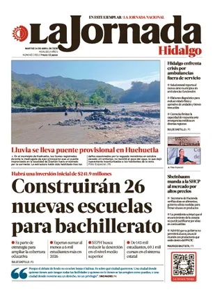 La Jornada Hidalgo | 14 de abril de 2026